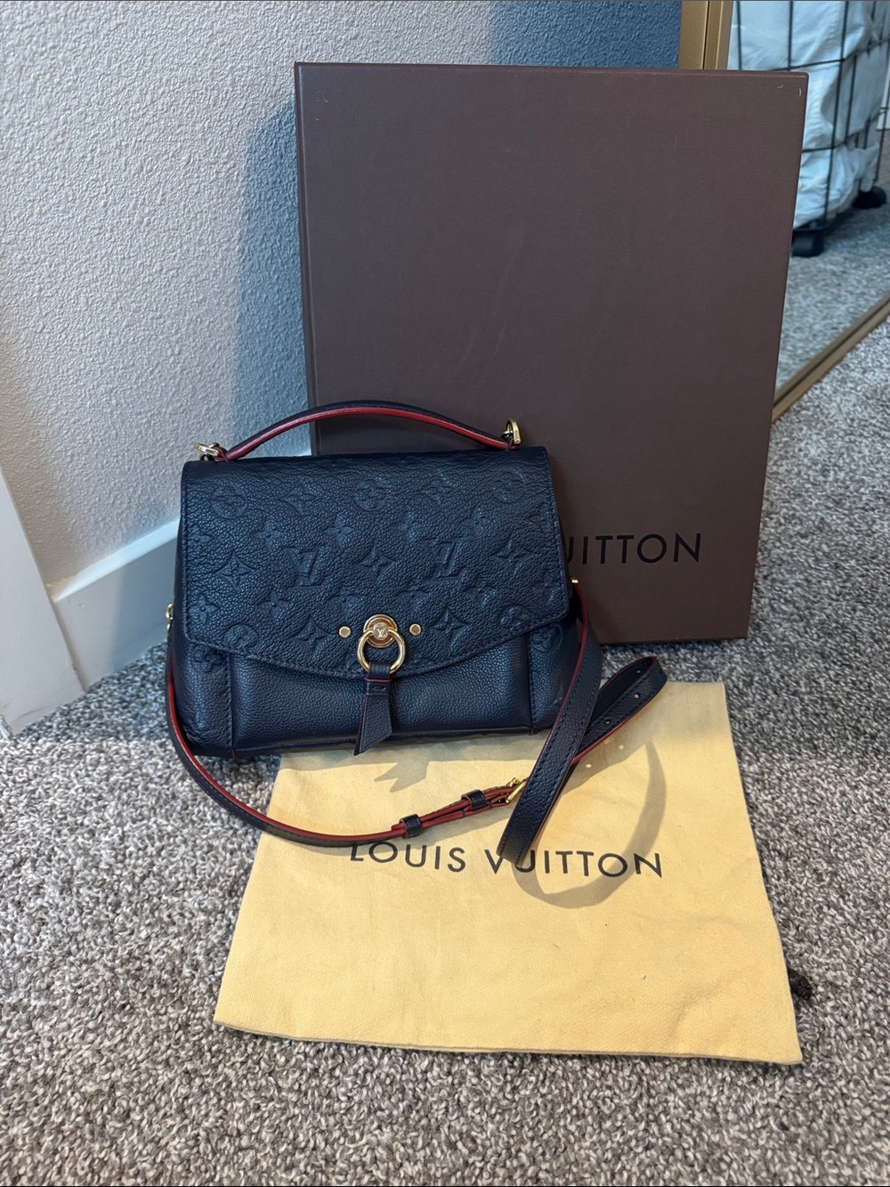 Louis Vuitton Blanche bb monogram bag